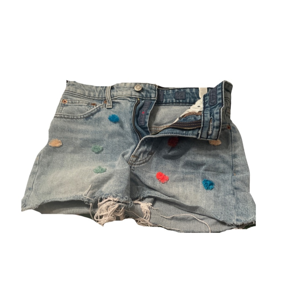Luck Brand High Waist Shorts